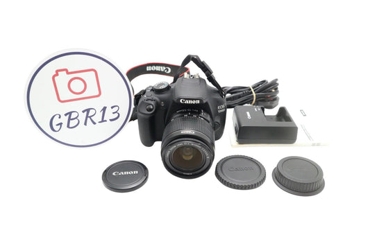 Canon EOS 1200D Camera DSLR 18MP with 18-55mm, Shutter Count 1607, V. Good Cond.