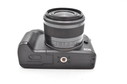 Canon M50 24MP Camera kit with 15-45mm STM Lens, 11000 Shutter Count REFURBISHED