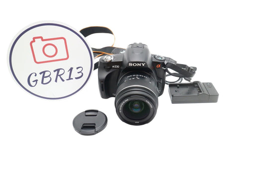 Sony Alpha A230 Camera DSLR 10.2MP with 18-55mm, Shutter Count 16285, Good Cond.