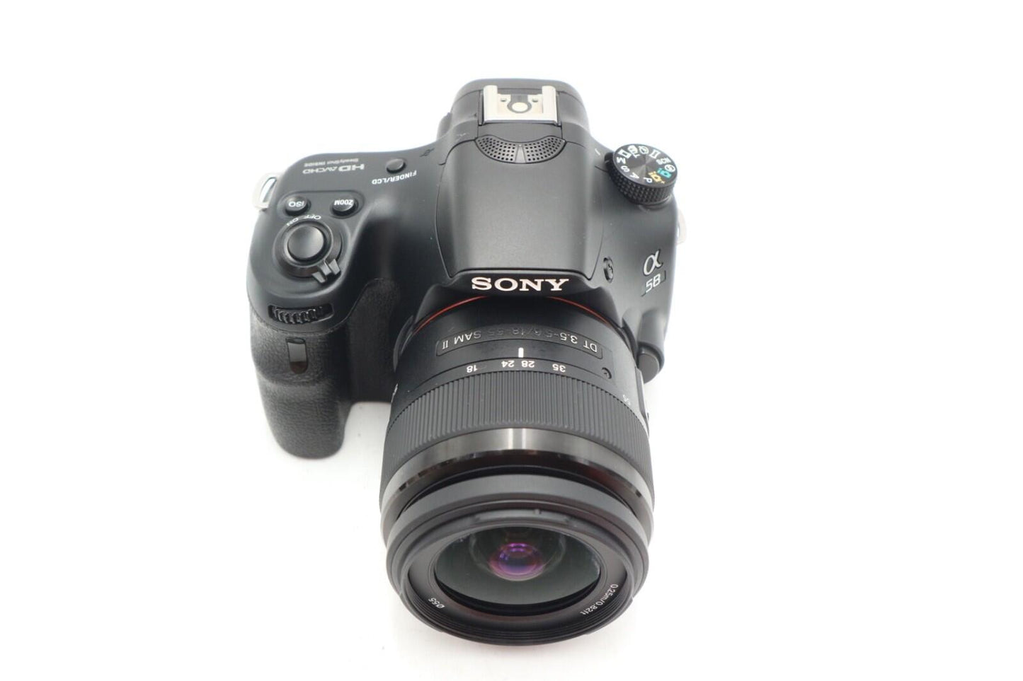 Sony A58 DSLR Camera 20.1MP with 18-55mm , Shutter Count 329, 1 Year Warranty