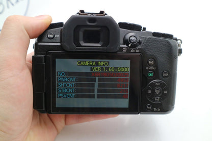 Panasonic G80 Mirrorless Camera 16MP Body Only, Shutter Count 8217, V. G. Cond.