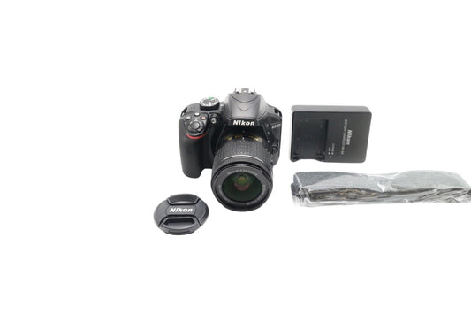 Nikon D3400 DSLR Camera 24.2MP with Nikon 18-55mm AF-P Lens, Good Condition