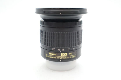 Nikon 10-20mm f/4.5-5.6 AF-P DX Wide Lens | VG Refurbished | 12M Warranty