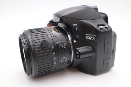 Nikon D3200 DSLR Camera 24.2MP with 18-55mm, Shutter Count 16456, Good Condition