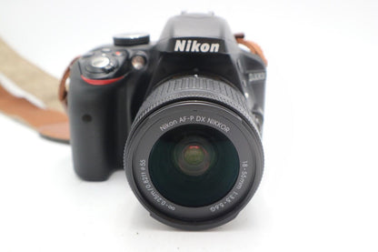 Nikon D3300 DSLR Camera 24.2MP with 18-55mm 1 Year Warranty, Very Good Condition