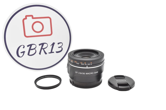 Sony 30mm Macro Lens f/2.8 SAM, Fixed, Very Sharp, Good REFURBISHED