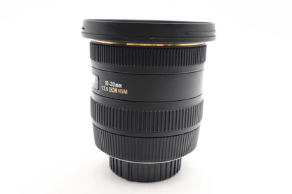 Sigma 10-20mm Lens f/3.5 EX HSM DC, Wide Angle Lens For Nikon, V. G. REFURBISHED