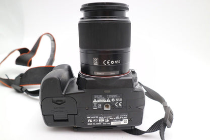 Sony Alpha A300 Camera 10.2MP DSLR with Sony 18-70mm Lens, Good REFURBISHED