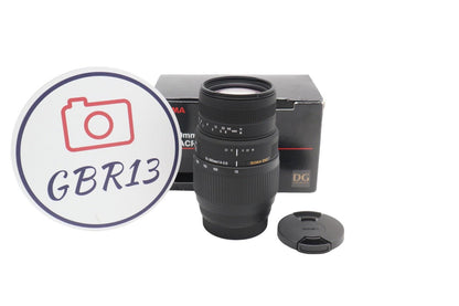 Sigma 70-300mm Telephoto Lens f/4-5.6 DG Zoom Macro for Sony, Fair Condition