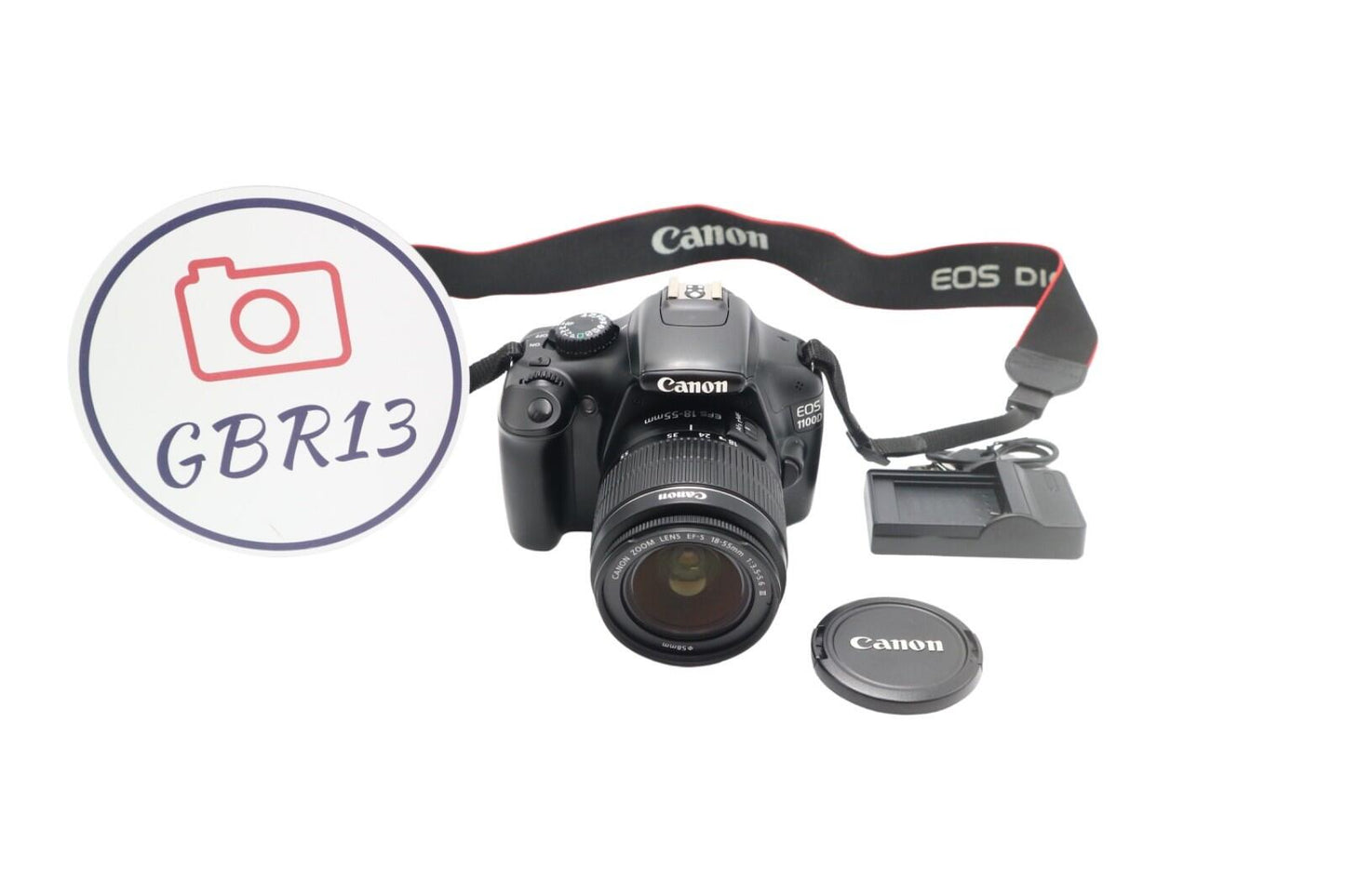 Canon EOS 1100D DSLR + 18-55mm Lens | Very Good Refurbished | 12M Warranty UK