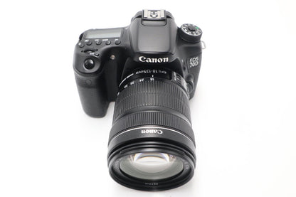 Canon 70D DSLR Camera 20.2MP with 18-135mm IS STM Shutter Count 5442 REFURBISHED