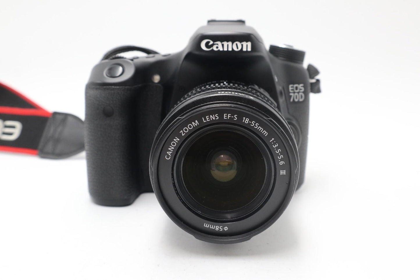 Canon 70D DSLR Camera 20.2MP with 18-55mm, Shutter Count 5892, Good REFURBISHED