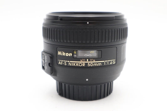 Nikon 50mm F/1.4 G AF-S Nikkor Prime Lens, Very Sharp, Portrait, V.G REFURBISHED
