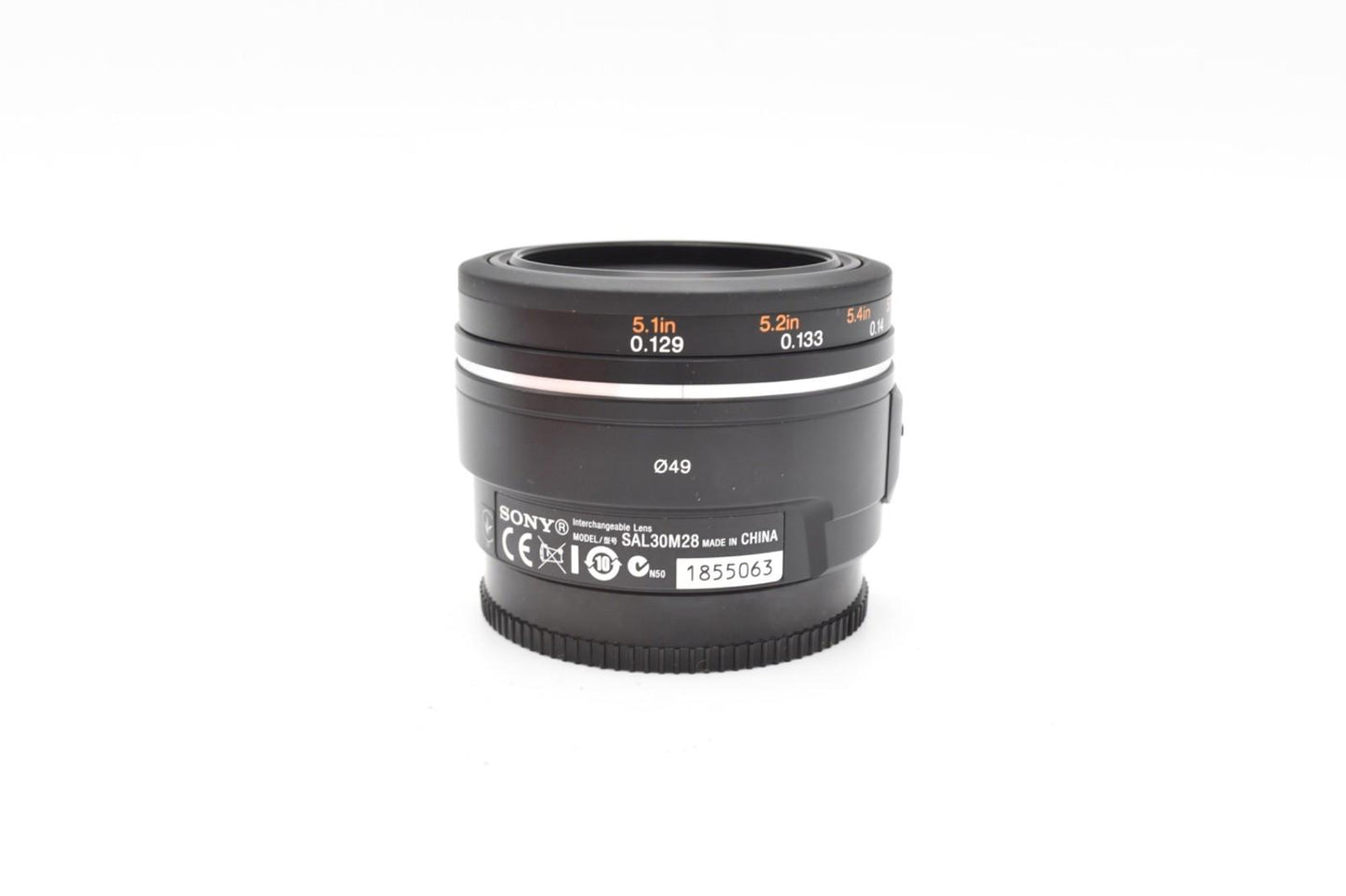 Sony 30mm Macro Lens f/2.8 SAM, Fixed, Very Sharp, Good REFURBISHED