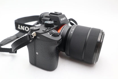 Sony Alpha A7 Mark III Mirrorless Camera 24.2MP with 28-70mm Shutter Count 12845