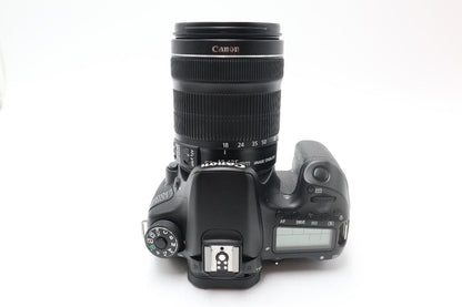 Canon 70D DSLR Camera 20.2MP with 18-135mm IS STM Shutter Count 5442 REFURBISHED