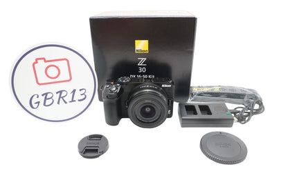 Nikon Z30 Mirrorless Camera 20.9MP with 16-50mm NIKKOR Z DX Shutter Count 212