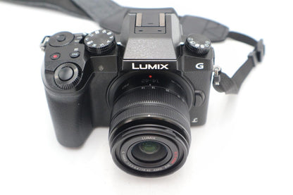 Panasonic G7 Mirrorless Camera 16MP with 14-42mm, Shutter Count 3370 REFURBISHED