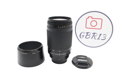 Nikon 70-300mm Telephoto Lens F4.0-5.6 G Nikkor AF Full Frame, Good Condition