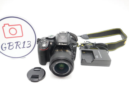 Nikon D5300 24.2MP Camera DSLR with Nikon 18-55mm Lens, 1 Year Warranty