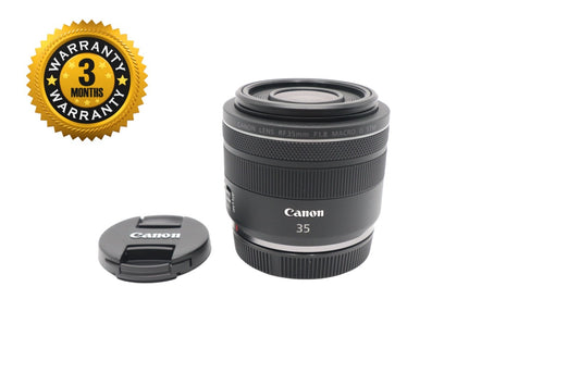 Canon 35mm F1.8 Macro Lens for Canon RF Mount, Very Fast, Very Good Condition