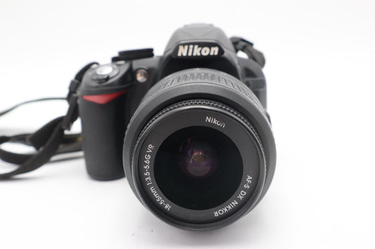 Nikon D3100 DSLR Camera 14.2MP with 18-55mm, Shutter Count 14517, Good Condition
