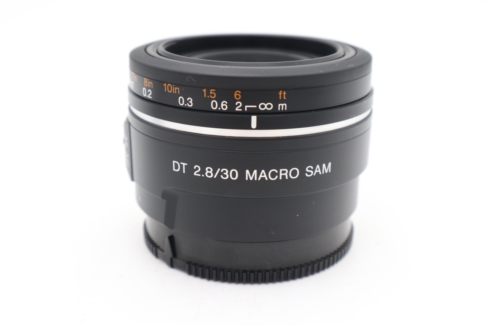 Sony 30mm Macro Lens f/2.8 SAM, Fixed, Very Sharp, Very Good REFURBISHED
