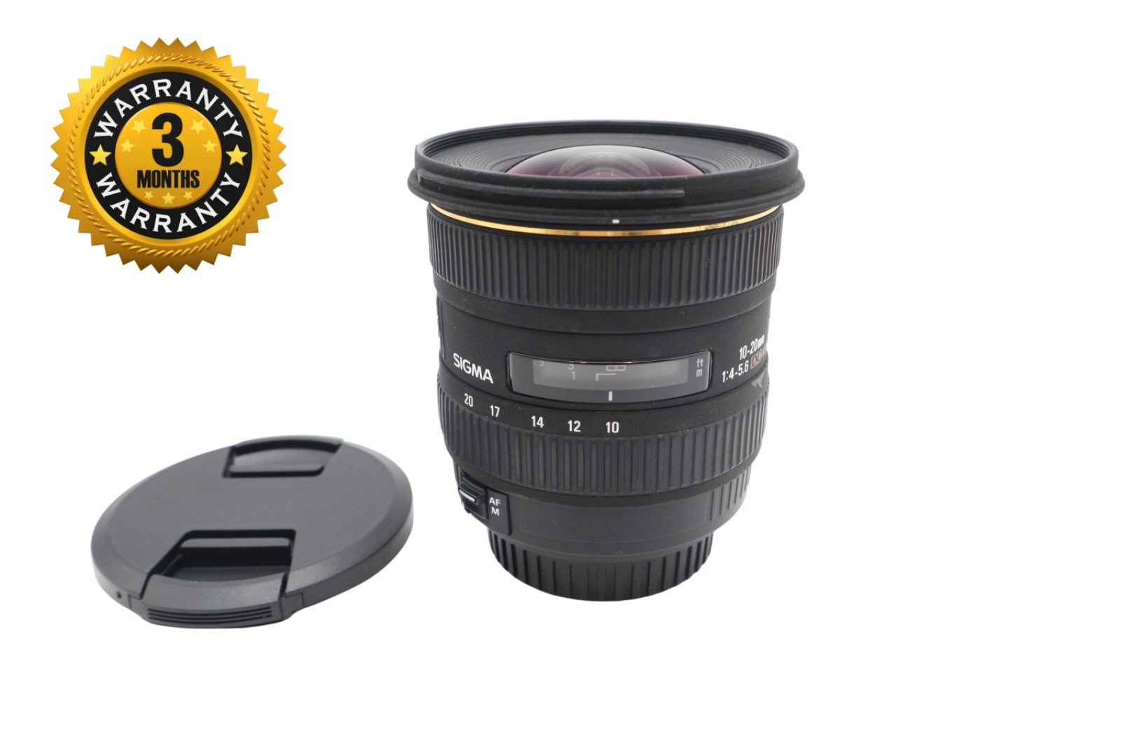 Sigma 10-20mm Lens F4-5.6 EX HSM DC AF Wide Angle for Canon, Good Condition