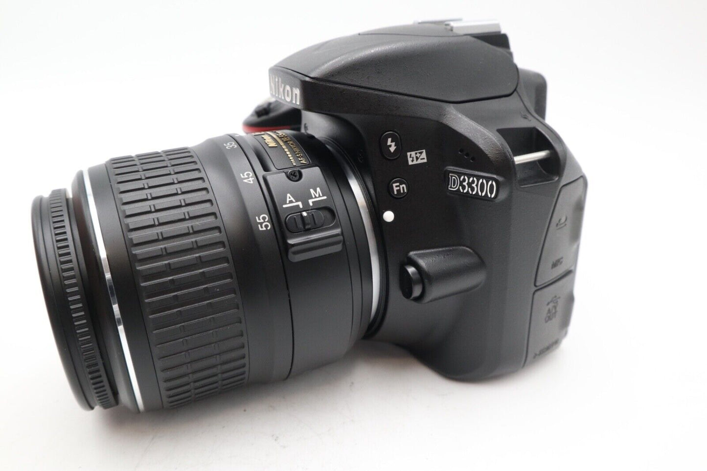 Nikon D3300 DSLR Camera 24.2MP with 18-55mm, Shutter Count 2376, Very Good Cond.