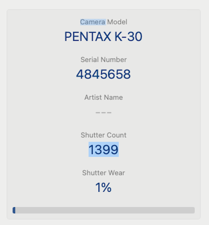 Pentax K-30 16.3MP Camera DSLR with 18-55mm and 50-200mm Lenses, Shutter C. 1399