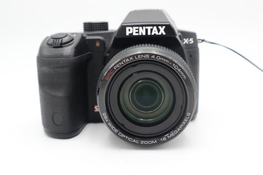 Pentax X-5 Camera 16MP, 26 x Zoom, Digital Bridge, Very Good Condition