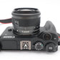 Canon EOS M6 Mark II Mirrorless Camera 32.5MP with 15-45mm, Shutter Count 10000