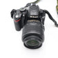 Nikon D3200 DSLR Camera 24.2MP with 18-55mm, Shutter Count 7732, Very Good Cond.