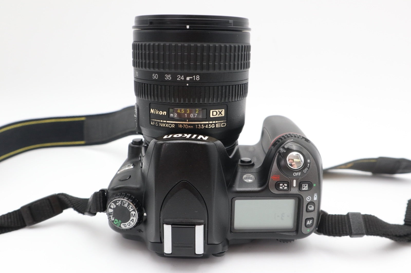 Nikon D80 DSLR Camera 10.2MP with Nikon 18-70mm F3.5-4.5 Lens, Good Condition