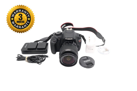 Canon EOS 1200D Camera DSLR 18MP with 18-55mm, Shutter Count 8915, V. Good Cond.