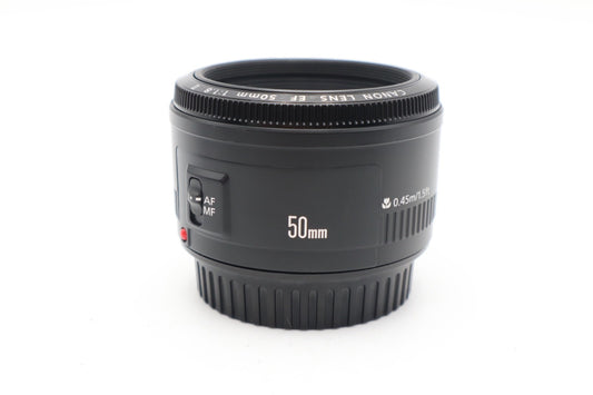 Canon 50mm Prime Lens F/1.8 II EF Portrait, Auto Focus, Sharp, Good Condition