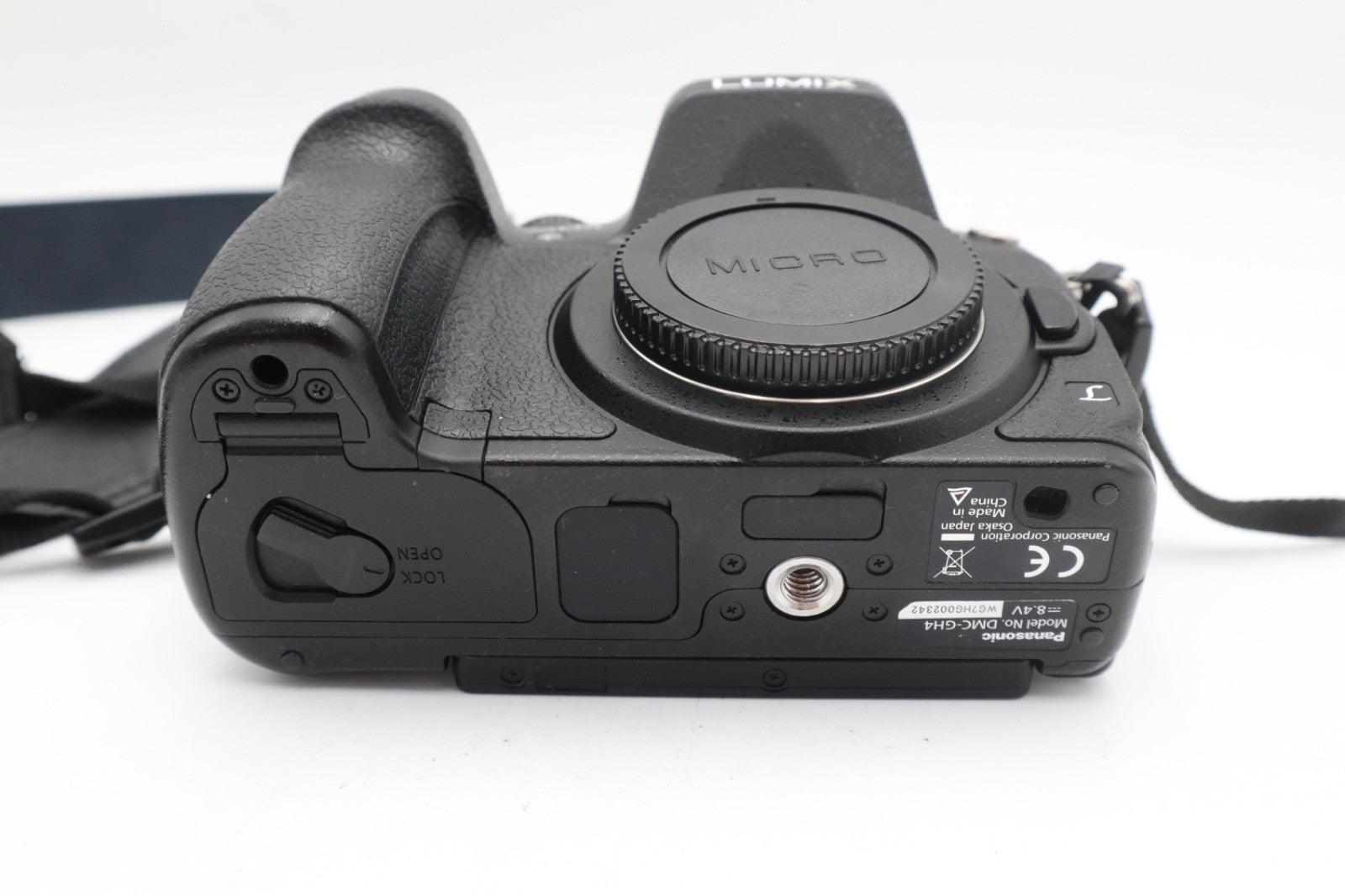Panasonic GH4 Mirrorless Camera 16MP 4K Body Only, Shutter Count 839, V.G. Cond