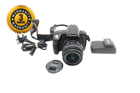 Sony Alpha A290 Camera DSLR 14.2MP with 18-55mm F3.5-5.6 SAM Lens Good Condition