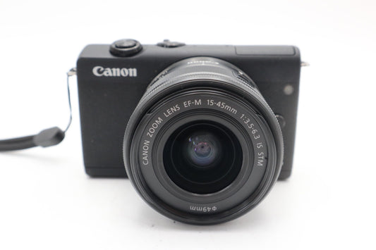 Canon EOS M200 Camera Mirrorless 24.1MP with 15-45mm, 4K Video, V.Good Condition