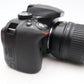 Nikon D3300 DSLR Camera 24.2MP with 18-55mm, Shutter Count 2376, Very Good Cond.