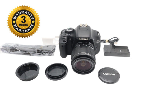 Canon 600D DSLR Camera 18MP with 18-55mm, Shutter Count 5032, Very G. Condition