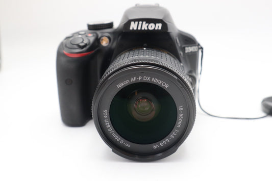 Nikon D3400 DSLR Camera 24.2MP with 18-55mm, Shutter Count 2425, Very Good Cond.