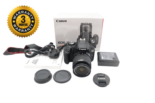 Canon 2000D DSLR Camera 24.1MP with 18-55mm, Shutter Count 977, Excellent REFUR