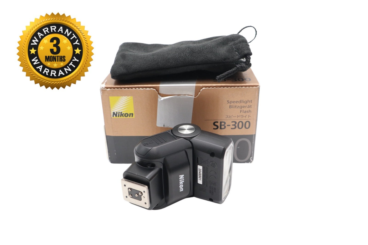 Nikon Speedlight SB-300 Flash, Shoe Mount, i-TTL, Very Good Condition