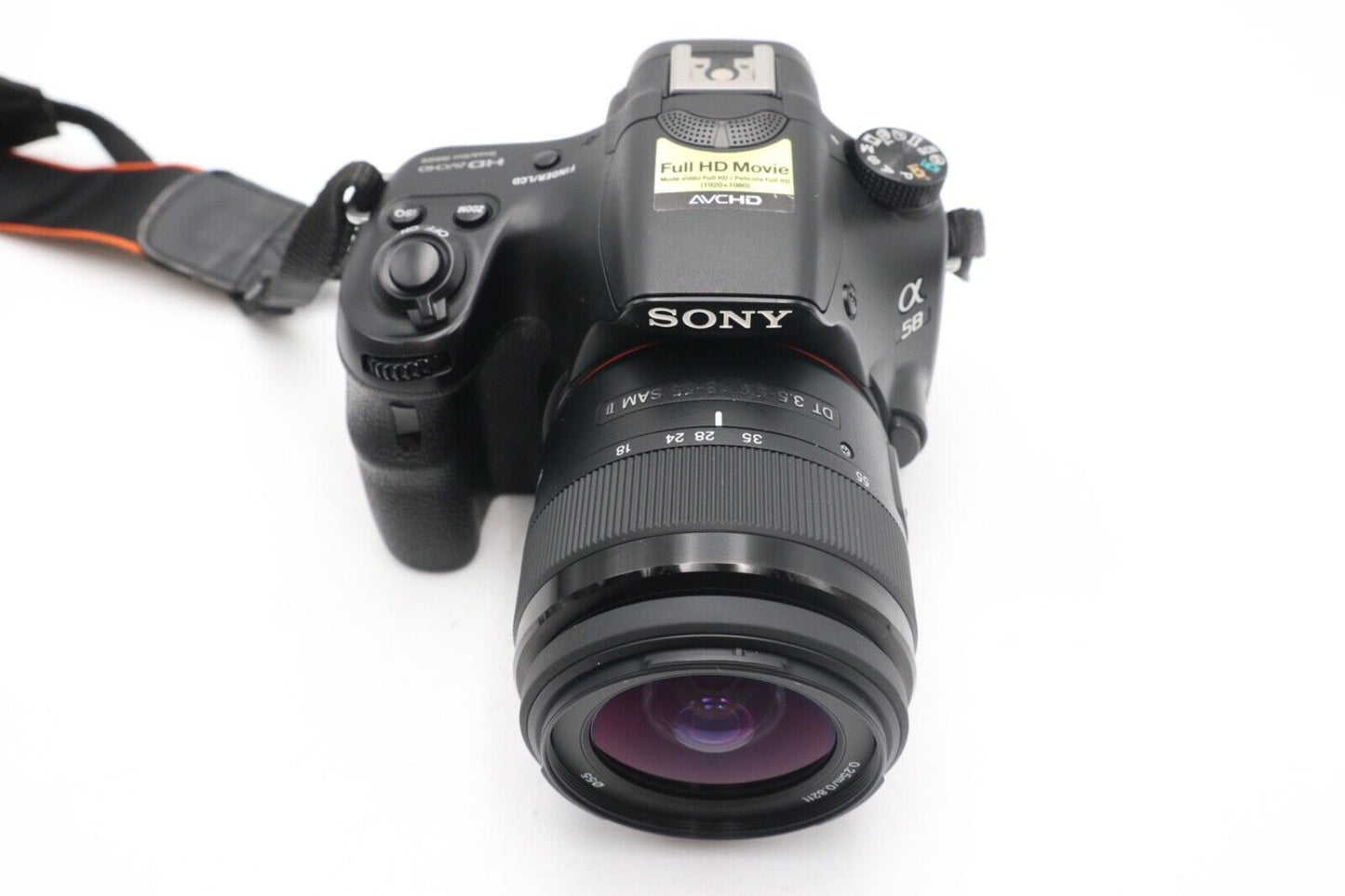 Sony A58 DSLR Camera 20.1MP with 18-55mm, Shutter Count 28751, Very Good Cond.