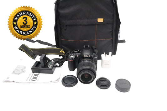 Nikon D3100 DSLR Camera 14.2MP with 18-55mm, Shutter Count 14517, Good Condition
