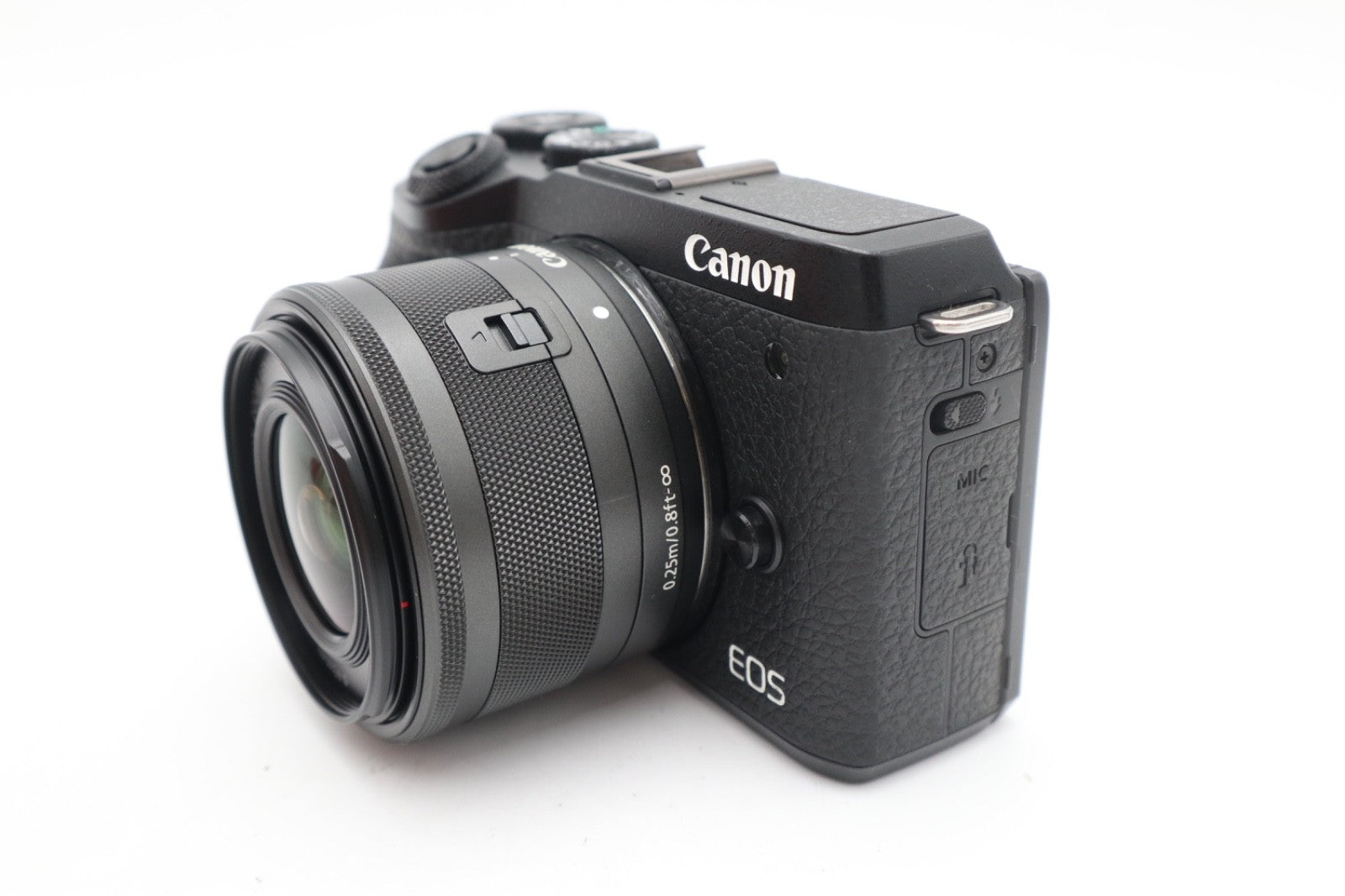 Canon EOS M6 Mark II Mirrorless Camera 32.5MP with 15-45mm, Shutter Count 1000