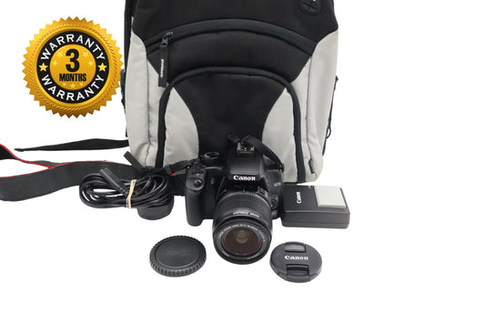 Canon EOS 1000D Camera DSLR 10.1MP with 18-55mm, Shutter Count 8659 V.Good Cond.