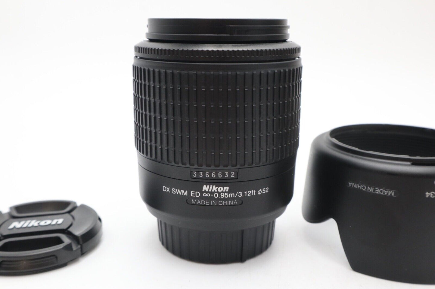 Nikon D5200 DSLR Camera 24.1MP with 18-55mm and 55-200mm Lenses, Shutter C 11166