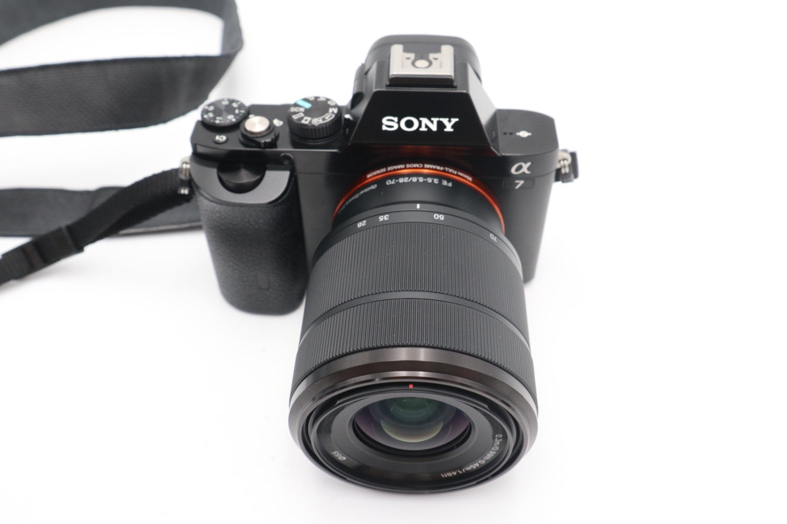 Sony Alpha A7 Mirrorless Camera 24.3MP with 28-70mm Kit Lens, Shutter Count 6518